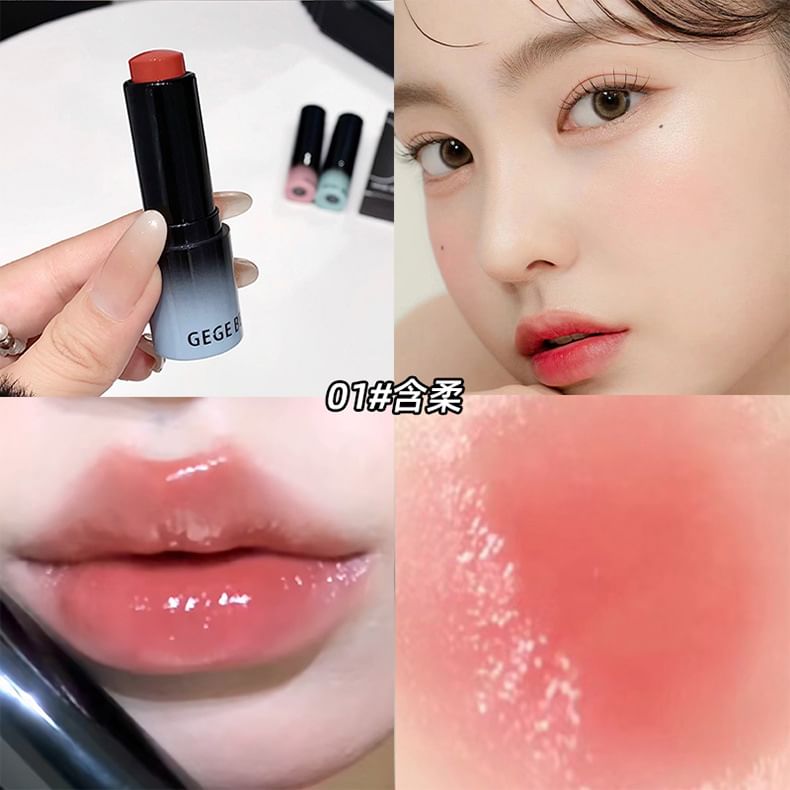 Gege Bear - 2 in 1 hydraterende glanzende lip tint - 3 kleuren