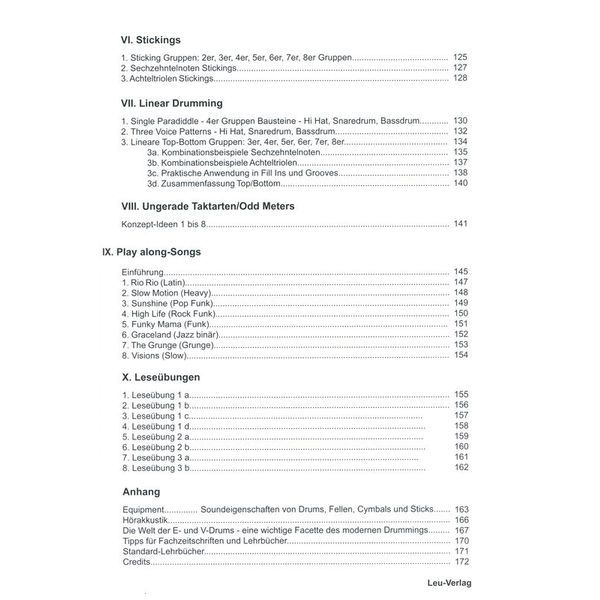 Leu Verlag D.Stein Modern Drumming 2