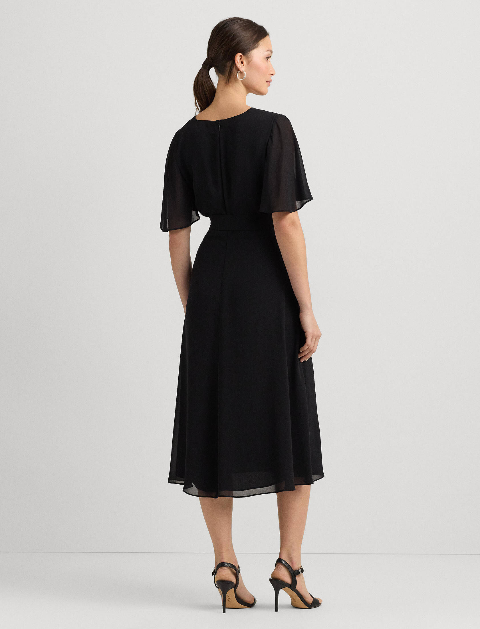 Lauren Ralph Lauren| Damen Kleid in Wickeloptik Fit-and-Flare