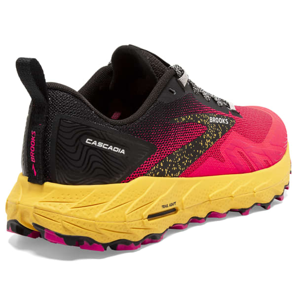 Chaussure trail BROOKS CASCADIA 17 W DIVA PINK/BLACK/LEMON CHROME