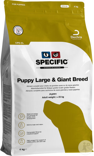 Specific CPD-XL Puppy Large & Giant Breed Chiot De Grandes Races Et De Races Géantes 4kg