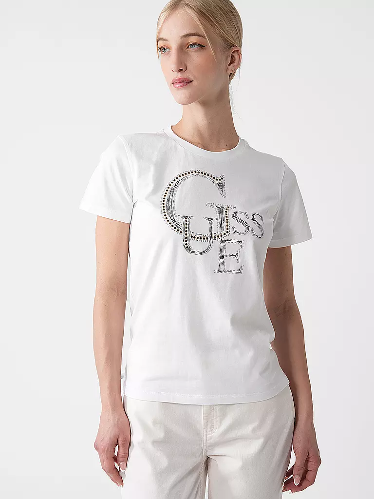 GUESS T-Shirt  weiss