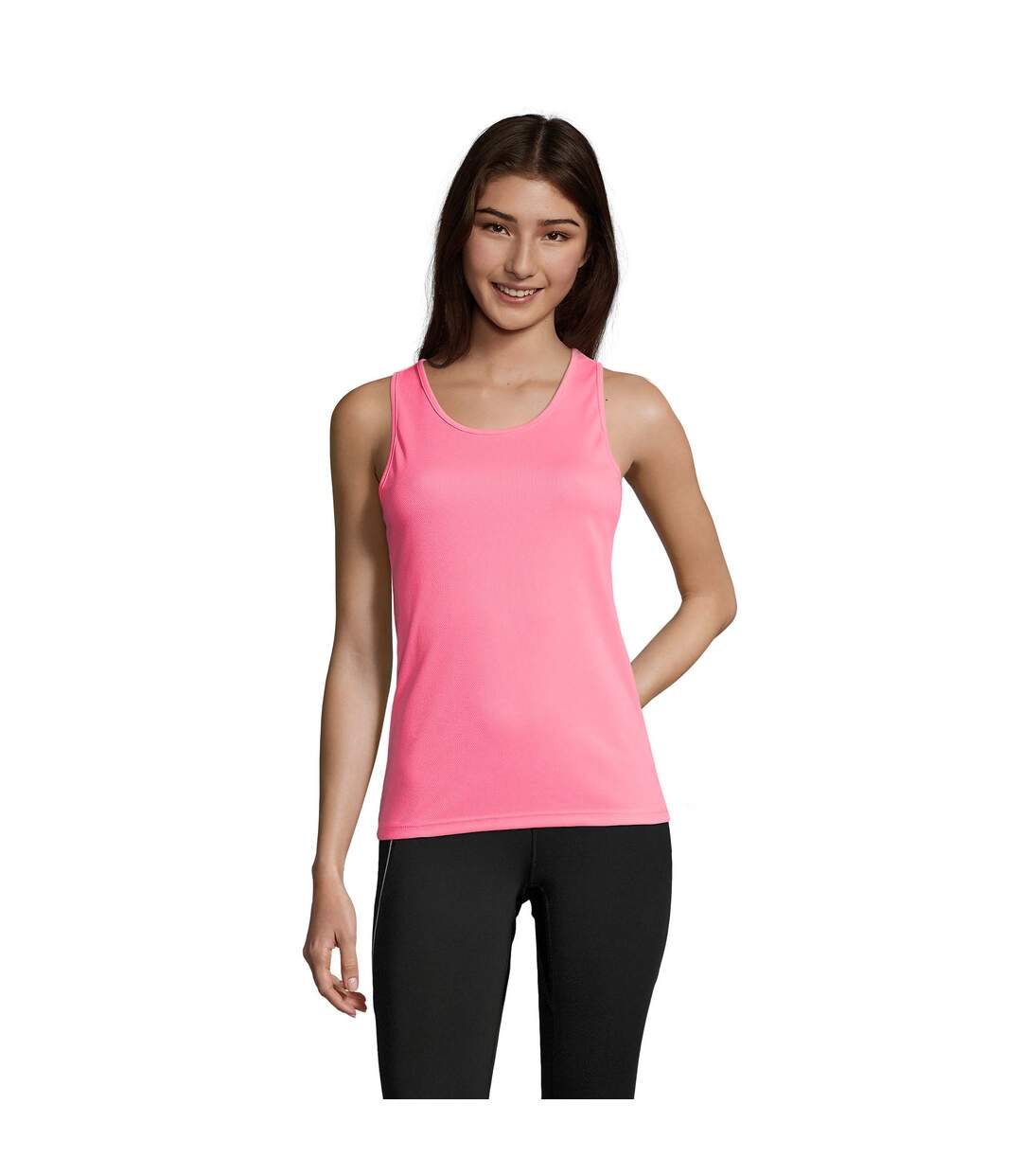 SOLS - Débardeur PERFORMANCE - Femme (Rose) - UTPC3132