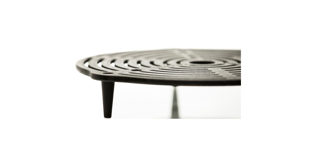 PetromaxCast-iron stack grate gr-s30 grillrooster  (Zwart, Ø 30 cm)