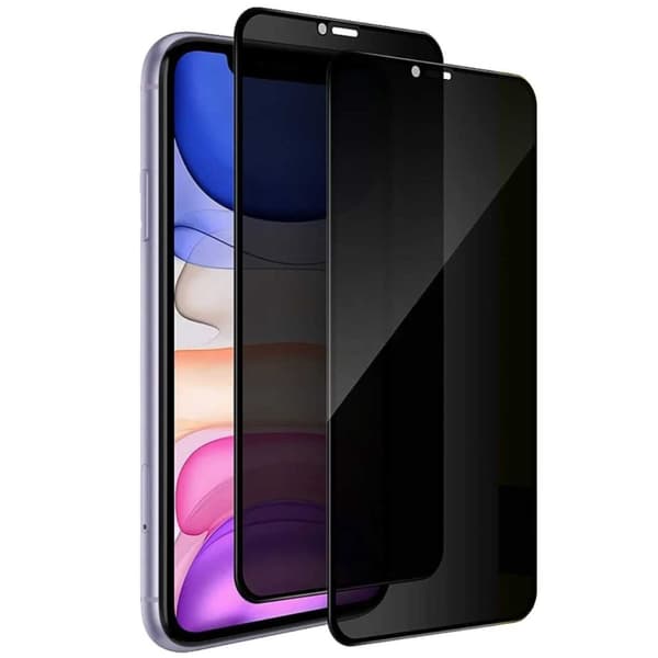 2-Pack iPhone 11 Privacy Screen Protector Full Dekning HD Herdet glass