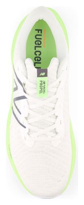 Chaussures de Running New Balance FuelCell Propel v4 Blanc Jaune Homme