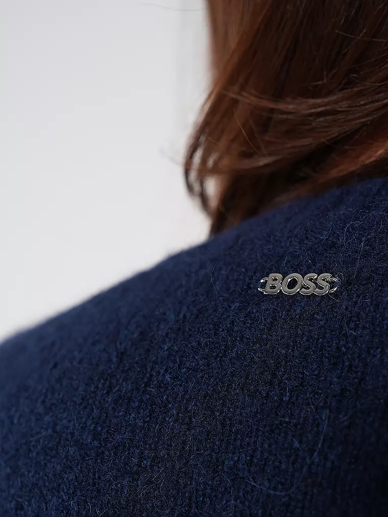 BOSS Pullover FEBISAN blau
