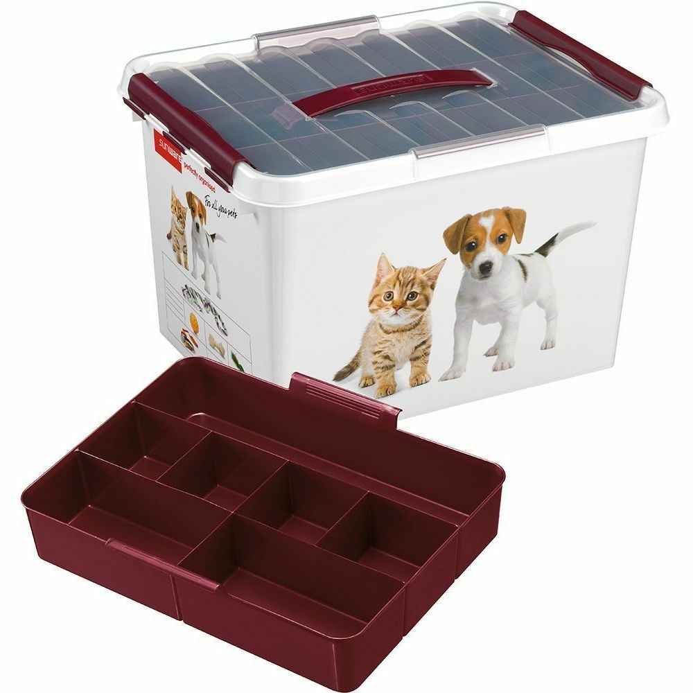 Boite q-line motif animaux 22 litres