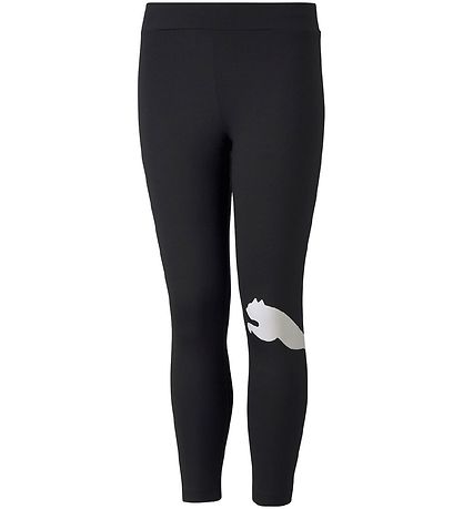 Puma Leggings - Active - Schwarz m.Weißes Logo