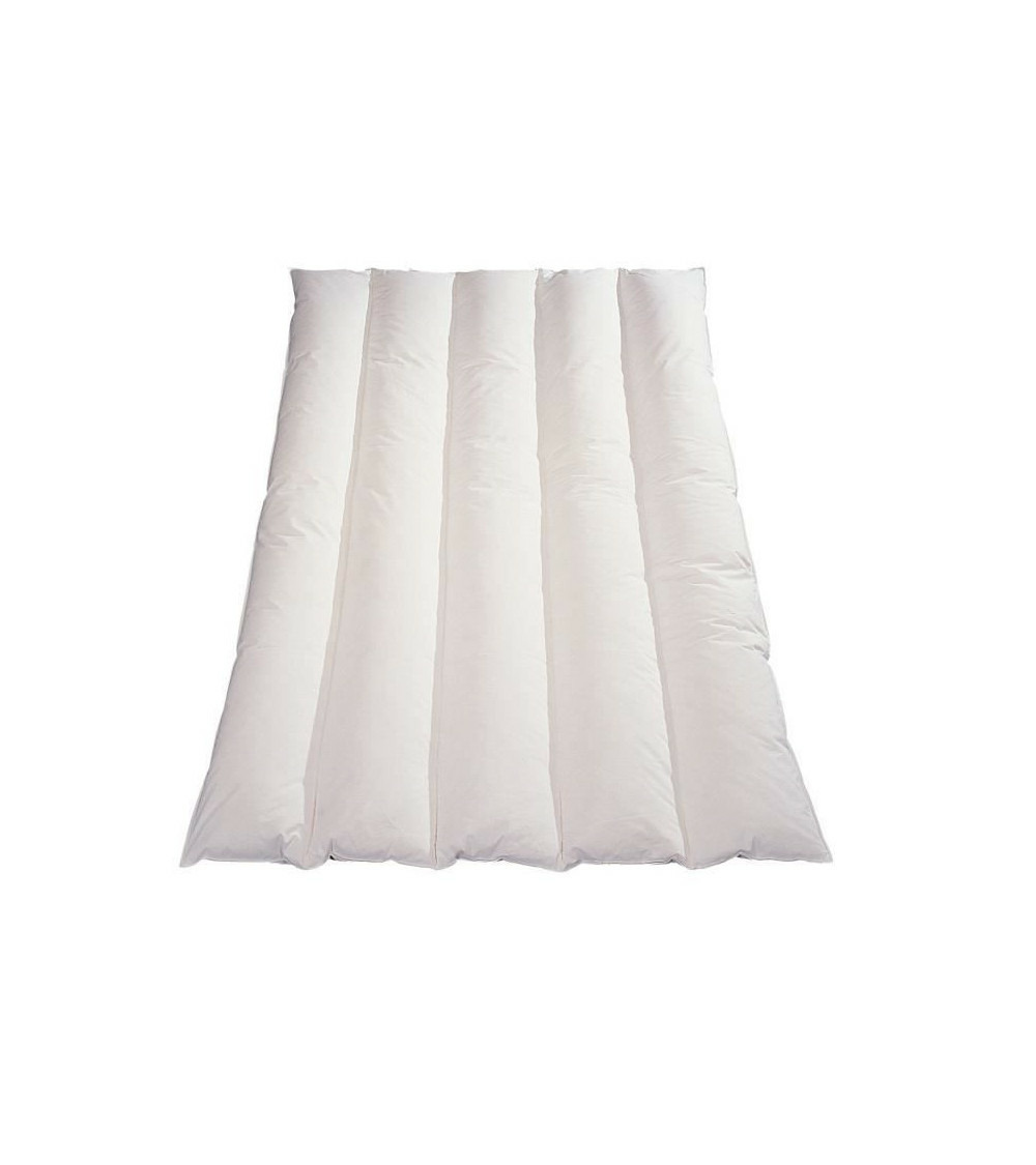 Couette légere en microfibre - 240 x 260 cm - blanc