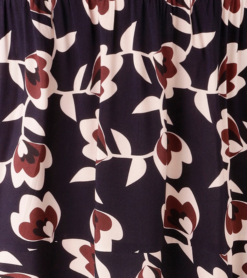 Aniston CASUAL Maxikleid mit grafischen Blumen bedruckt- jedes Teil ein Unikat- NEUE KOLLEKTION