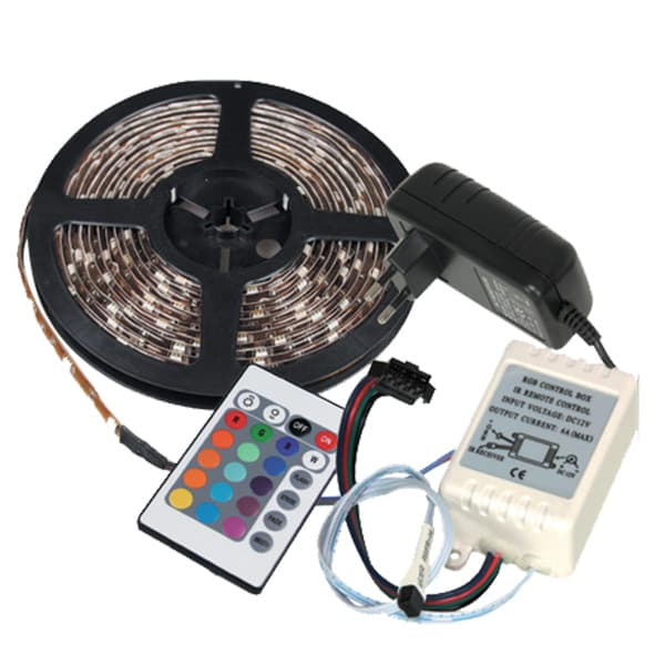 Ibiza LED Strip, Multifarvet 5 meter