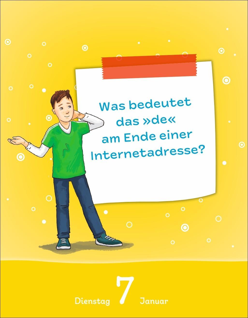 Kalender für clevKids Tagesabreißkalender 2025