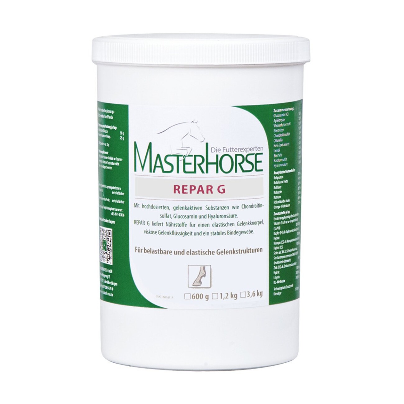 MASTERHORSE Ergänzungsfutter Repar G 0,6 kg