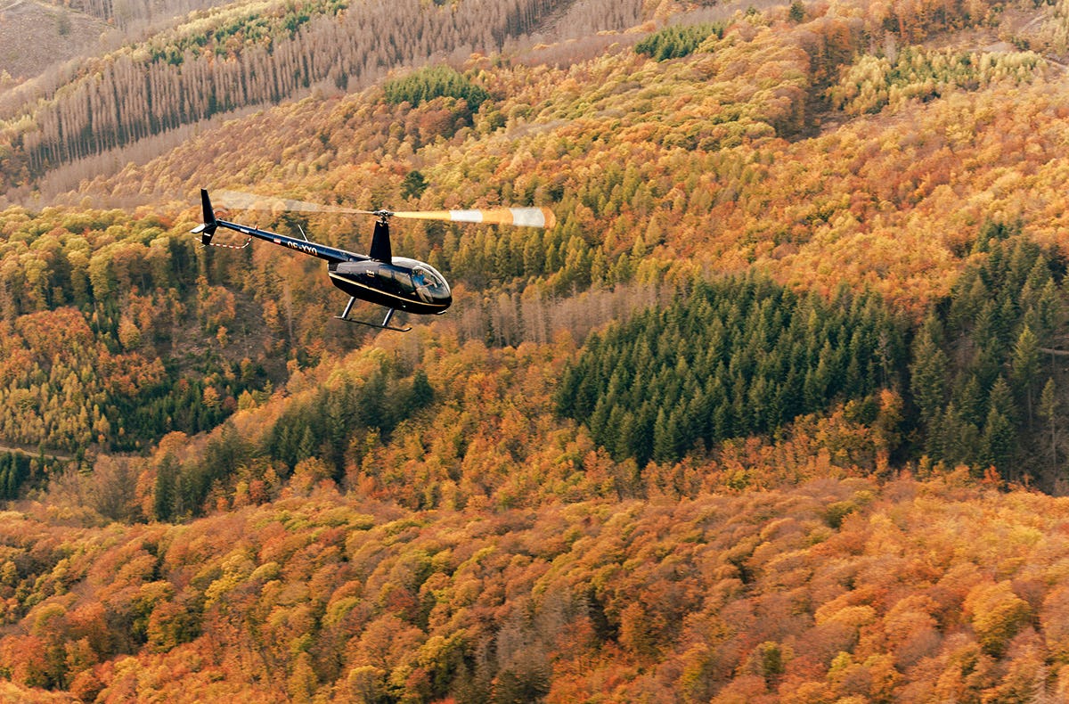 Hubschrauber Rundflug Rheinmünster (10 Min.)