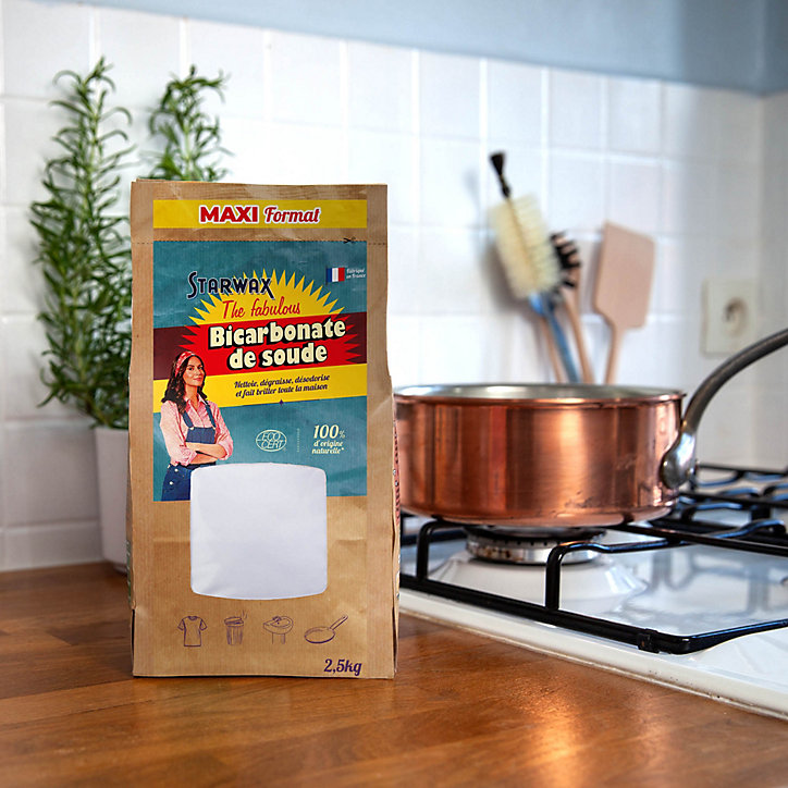 Bicarbonate de soude technique Starwax The fabulous 2,5kg