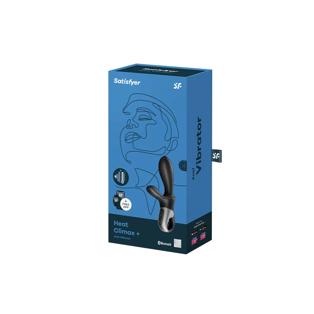 Satisfyer Heat Climax Anal Vibrator m. App