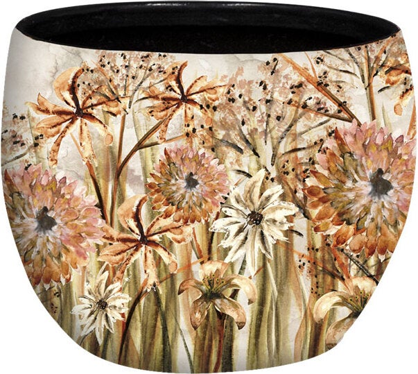 TS bloempot Serenity beige D 9 H 7 cm