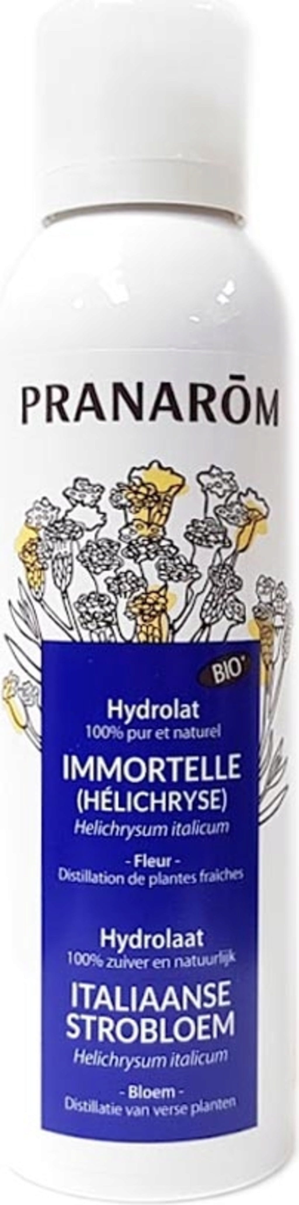 Pranarôm  Bio Immortelle Hydrolat, 150 ml