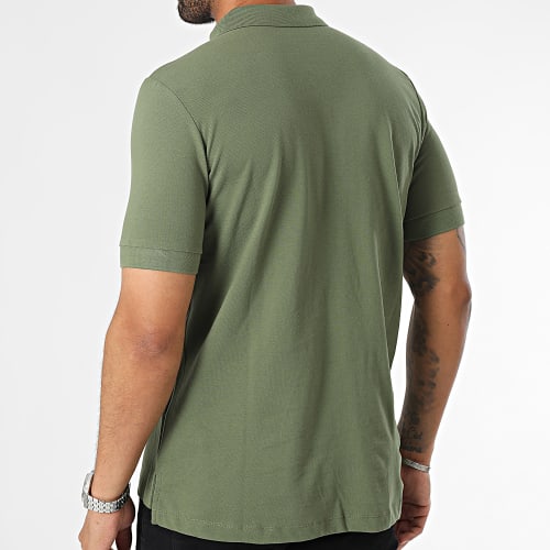 Polo Manches Courtes Vert Kaki