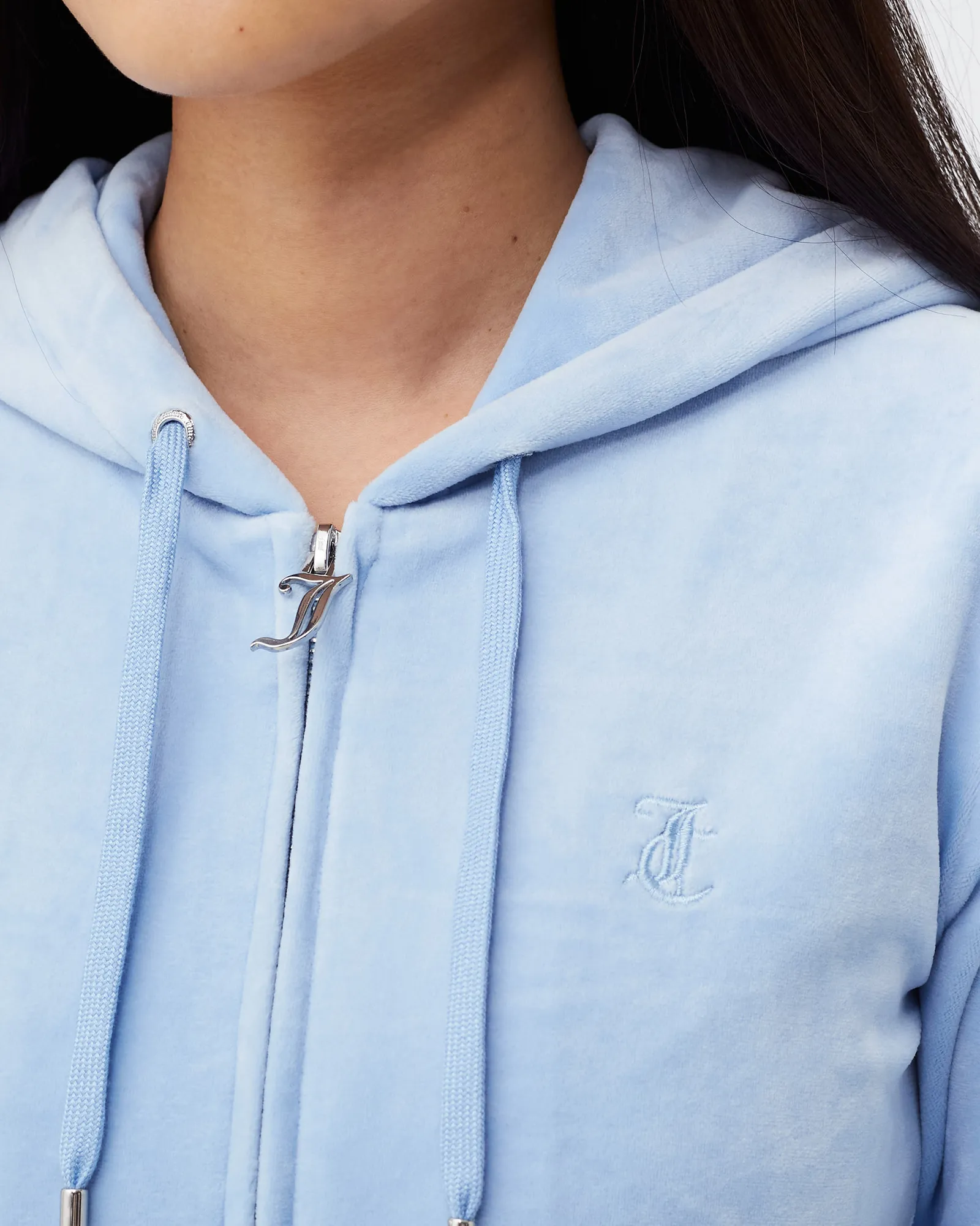 Juicy Couture Classic Velour Robertson Zip Hoodie