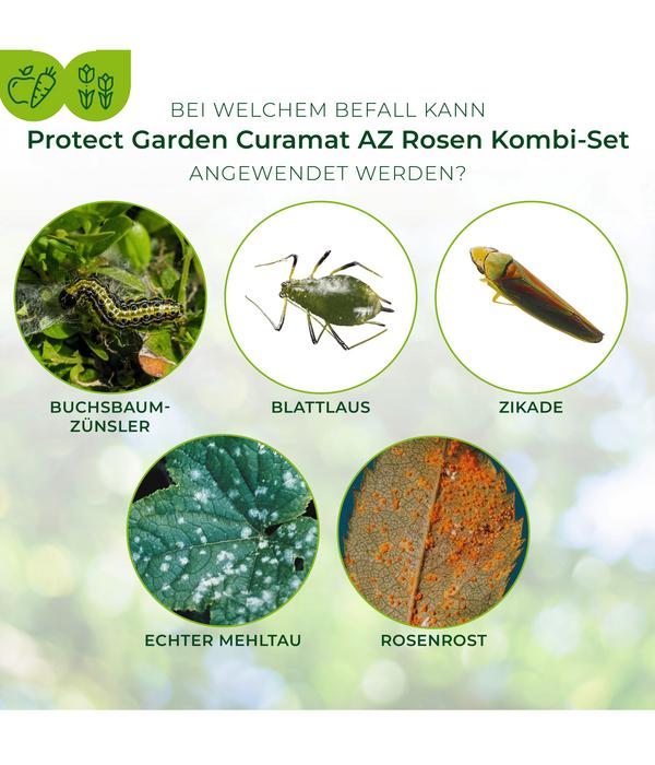 PROTECT GARDEN Curamat AZ Rosen Kombi-Set,