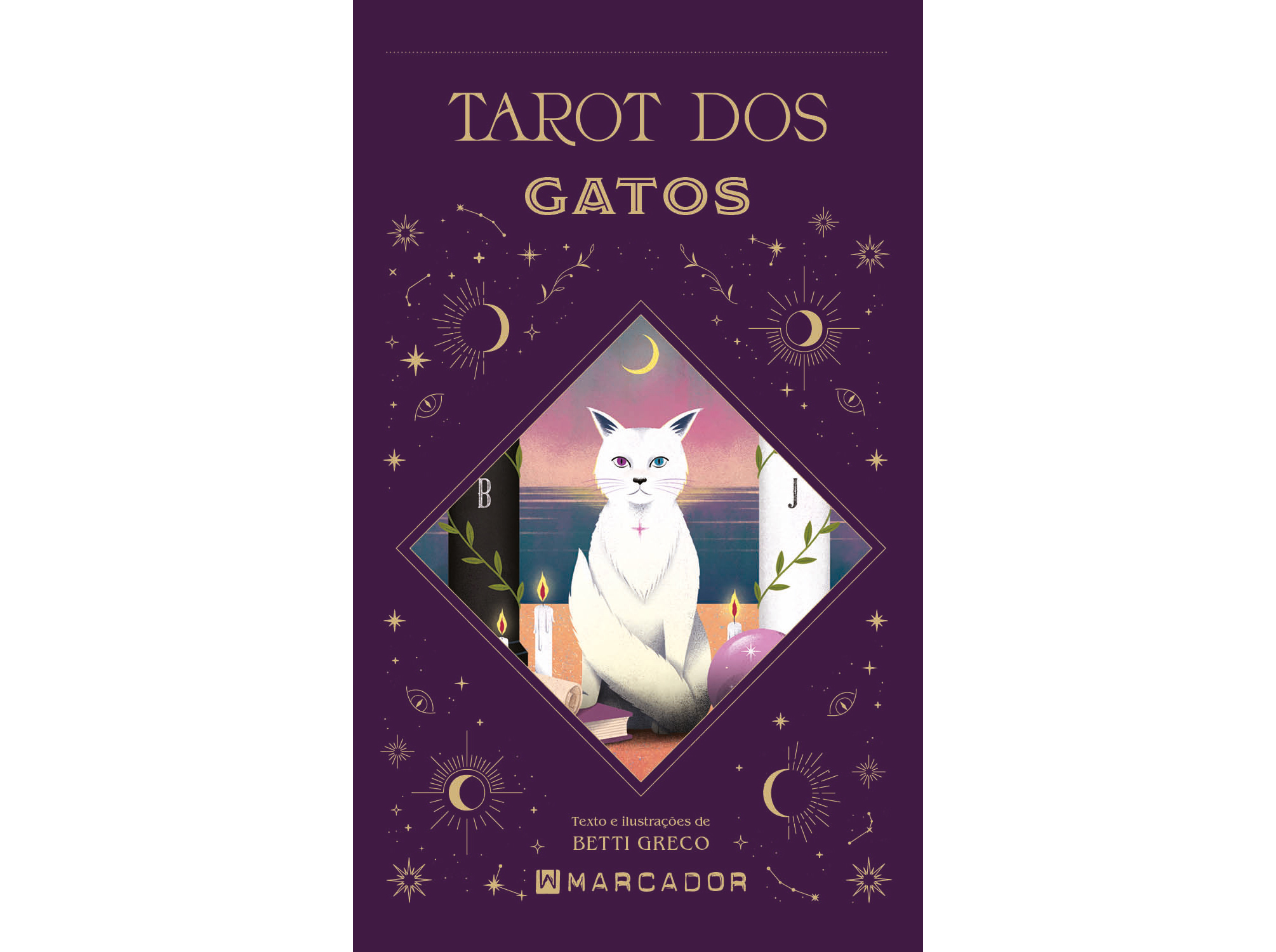LIVRO TAROT DOS GATOS DE BETTI GRECO