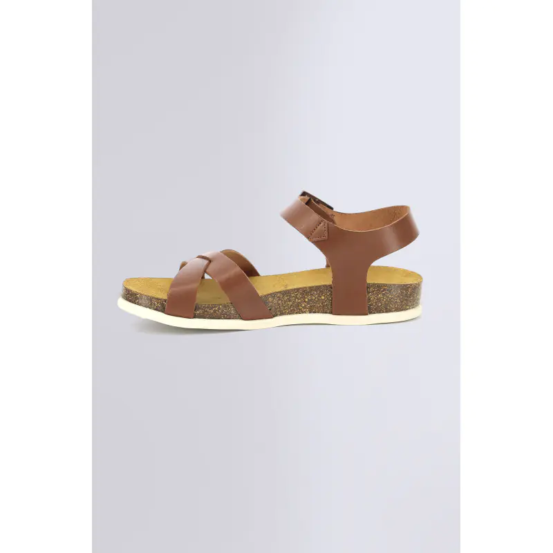 Kick alberta Camel SANDALES Cuir Femme