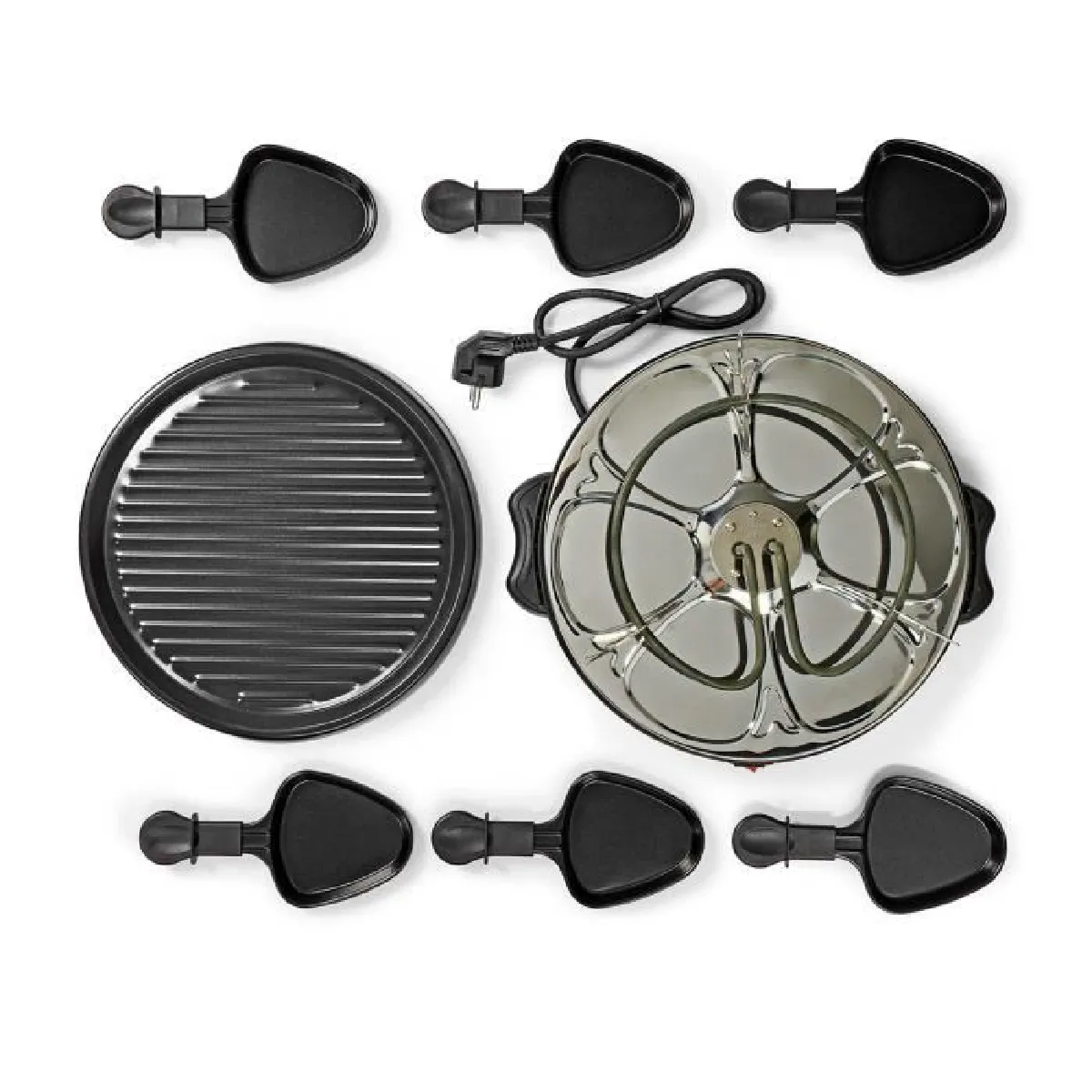 Nedis Raclette 800W 6 personnes