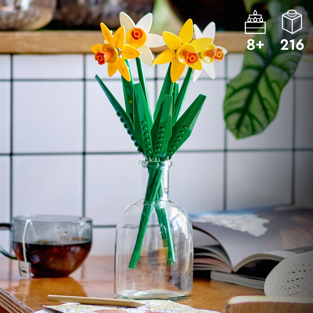 LEGO Botanicals 40747 Narzissen Kunstblumen-Set
