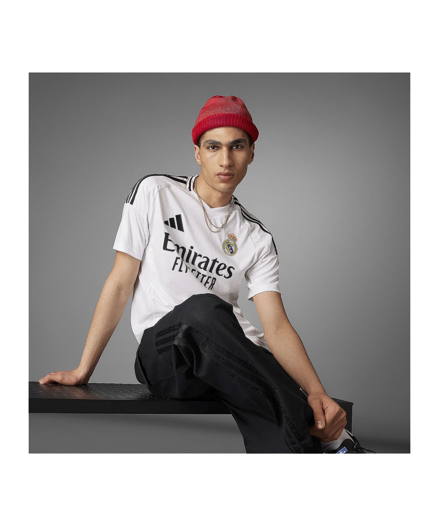 adidas Real Madrid Pro Trikot Home 2024/2025 Weiss