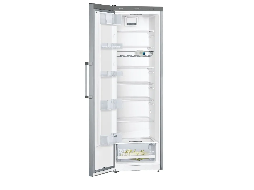 Siemens iQ300 KS36VVIEP - Køleskab - bredde: 60 cm - dybde: 65 cm - højde: 186 cm - 346 liter - Klasse E - rustfrit stål