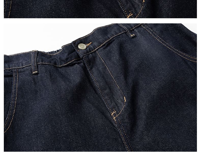 Shineon Studio - Hoge taille effen wijde pijpen joggingbroek