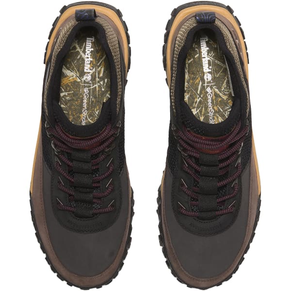 Après ski TIMBERLAND GREENSTRIDE MOTION 6 MID HIKING BLACK NUBUCK W BROWN