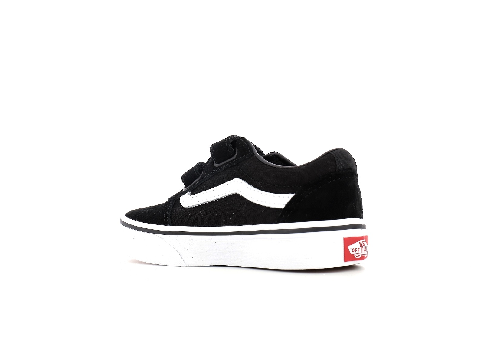 Vans-YT WARD V SUEDE Matières combinées Noir Gris