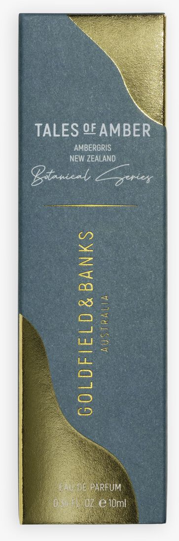 kleur n.v.t. goldfield & banks buideltas tales of amber 10ml - extrait de parfum