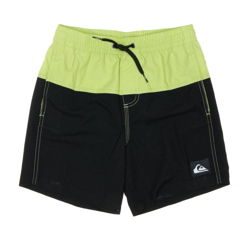 Quiksilver Short de bain Noir/Vert Garçon Quiksilver Corpo