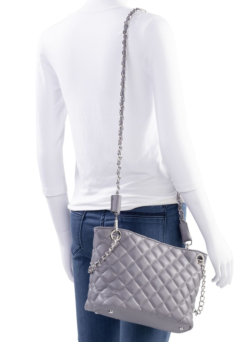 Collezione Alessandro Tasche mit trendiger, gepolsterter Steppung
