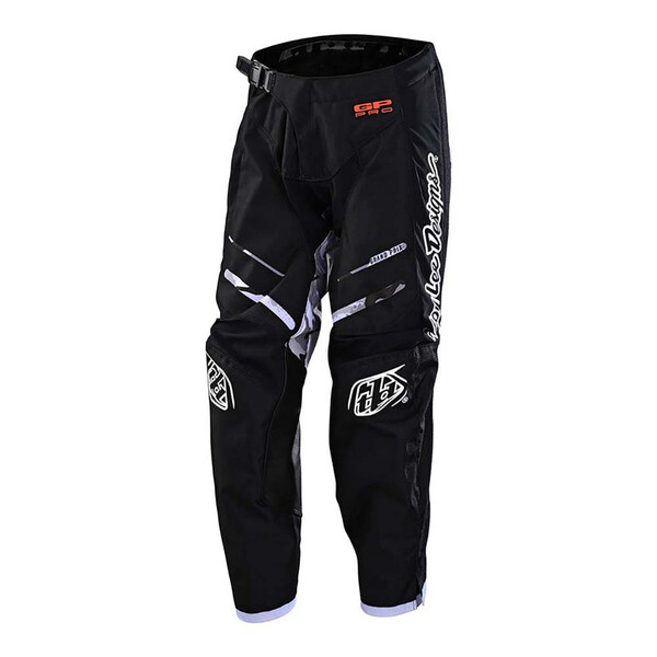 Troy Lee Designs - Pantalon enfant GP Pro Blends Camo Youth Noir / Blanc / Camouflage Gris / Orange