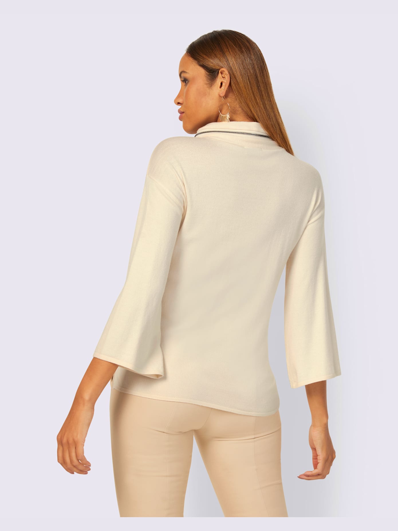 Pull mélange de viscose doux