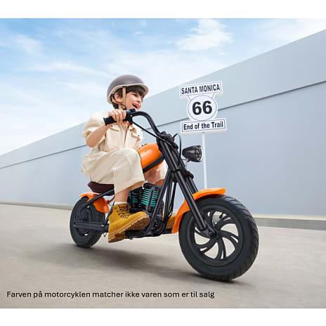 Hyper gogo challenger 12 plus elektrisk motorcykel 24 V