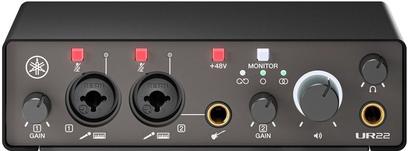 Yamaha UR22 MK3 Recording and Streaming Audio Interface Black