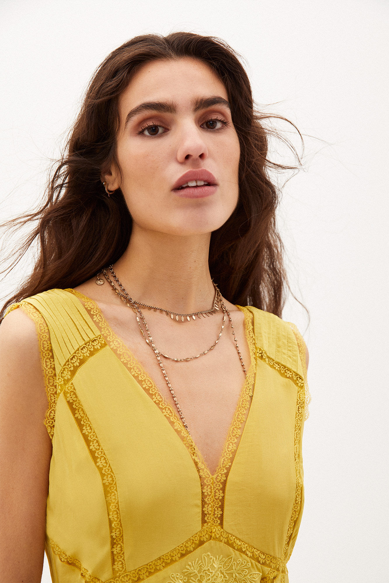 Vestido longo Megan Lingerie - Estampado