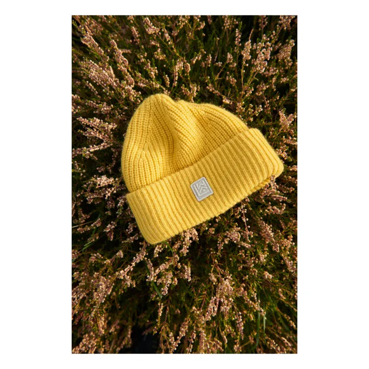 Liewood Bonnet Laine Recyclée Emilio | Jaune