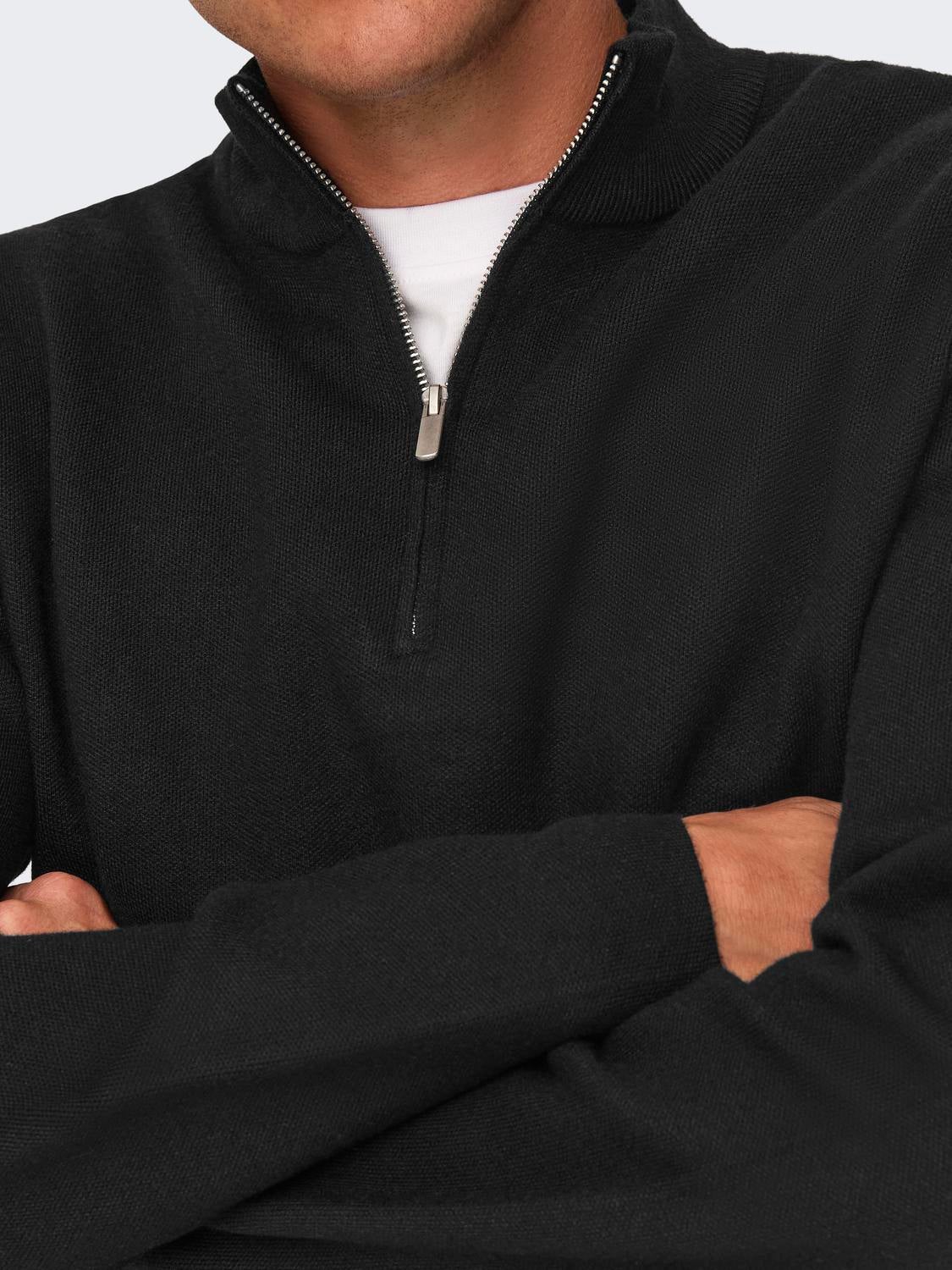 ONSCOOPER Pullover Black