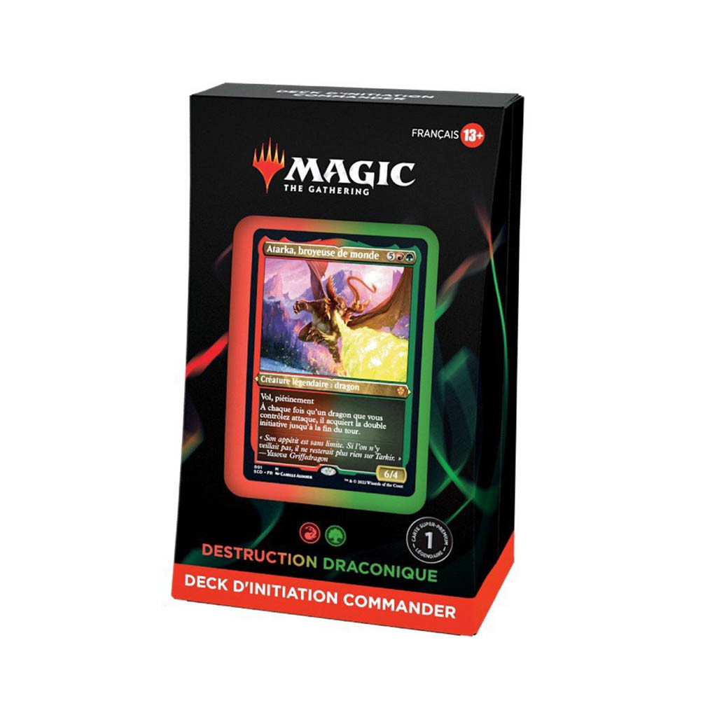 Magic : Deck d'Initiation Commander - Destruction Draconique