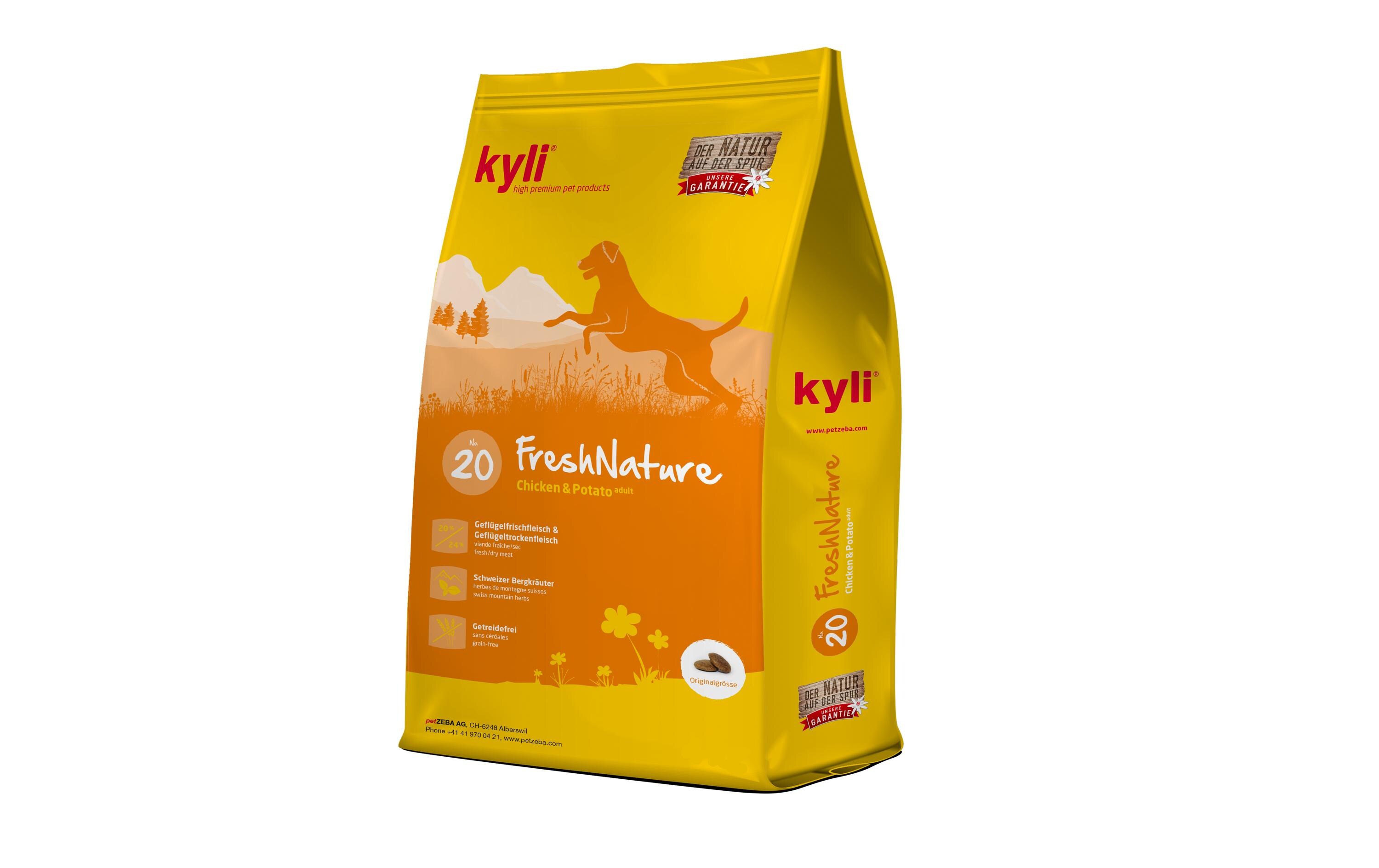 Trockenfutter FreshNature Nr. 20 Chicken, 4 kgAlleinfuttermittel für ausgewachsene Hunde