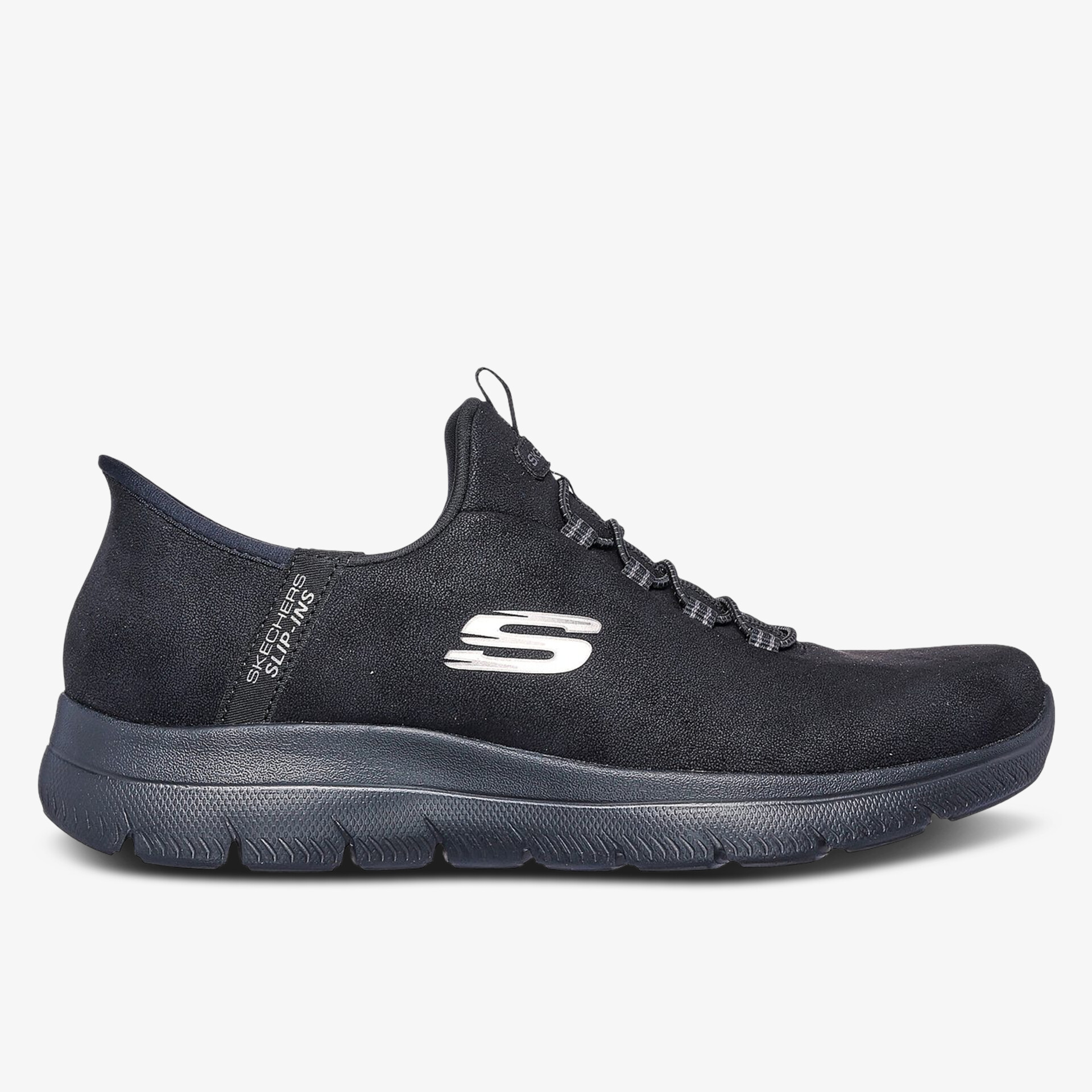SKECHERS Damen Slip On schwarz