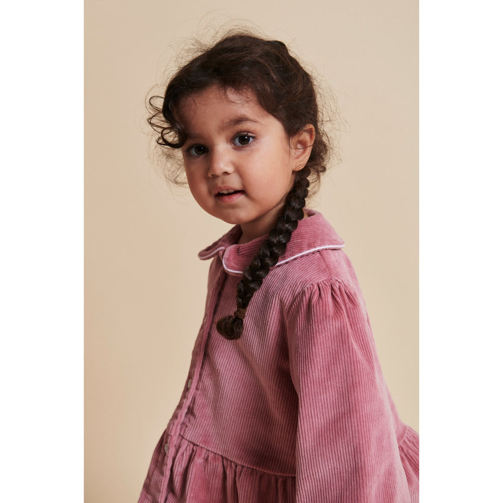 Køb COPENHAGEN COLORS Rose Comb Corduroy Bluse W. Emb.