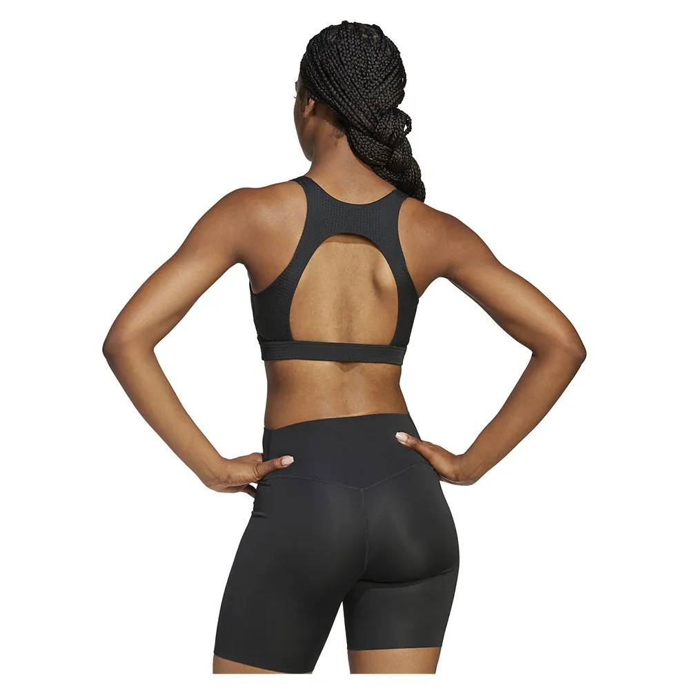 Sutiã esportivo adidas Powerimpact HIIT, suporte médio